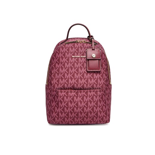 Plecak MICHAEL Michael Kors 30T5G3XB1U Bordowy ze sklepu eobuwie.pl w kategorii Plecaki - zdjęcie 184648447