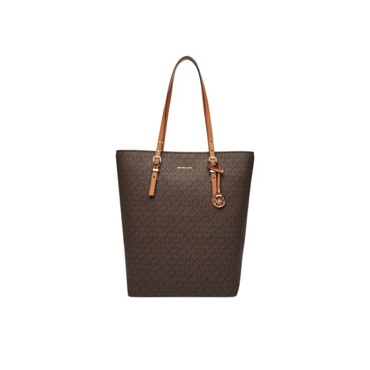 Torebka MICHAEL Michael Kors Quinn 30S5GQNT3B Brązowy ze sklepu eobuwie.pl w kategorii Torby Shopper bag - zdjęcie 184648469