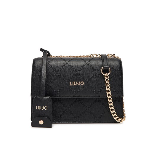 Torebka Liu Jo Ecs M Crossbody AF5055 E0538 Czarny ze sklepu eobuwie.pl w kategorii Kopertówki - zdjęcie 184648497