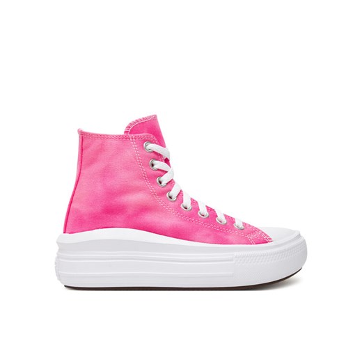 Trampki Converse Chuck Taylor All Star Move Platform A11817C Różowy ze sklepu eobuwie.pl w kategorii Trampki dziecięce - zdjęcie 184648589