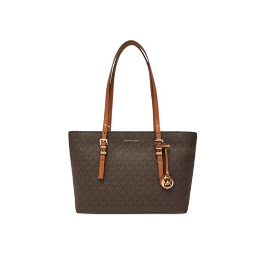 MICHAEL Michael Kors Torebka Quinn 30T5GQNT2B Brązowy ze sklepu MODIVO w kategorii Torby Shopper bag - zdjęcie 184649928