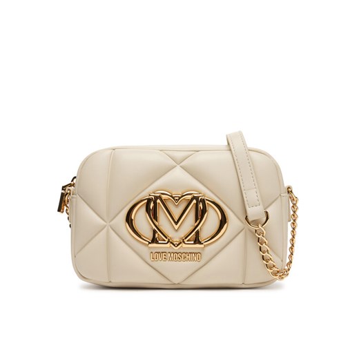 LOVE MOSCHINO Torebka JC4038PP1NLC0110 Beżowy ze sklepu MODIVO w kategorii Listonoszki - zdjęcie 184649947