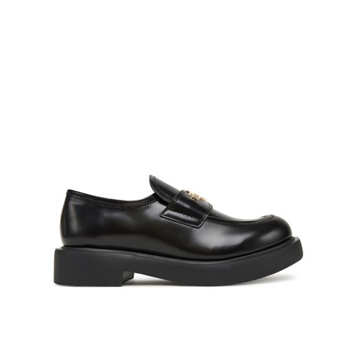 LOVE MOSCHINO Loafersy JA10404G1NJD000041 Czarny ze sklepu MODIVO w kategorii Lordsy damskie - zdjęcie 184650045