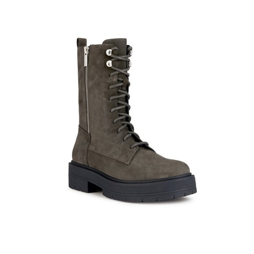Geox Botki D Spherica Ec7 D36VDJ 00022 C9002 Szary ze sklepu MODIVO w kategorii Workery damskie - zdjęcie 184650055