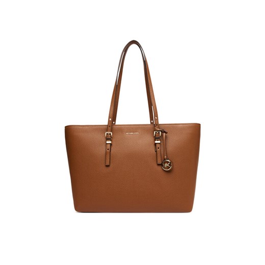 MICHAEL Michael Kors Torebka Quinn 30T5GQNT9L Brązowy ze sklepu MODIVO w kategorii Torby Shopper bag - zdjęcie 184650077