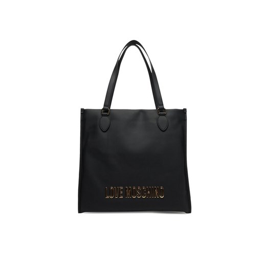 LOVE MOSCHINO Torebka JC4020PP1NKD0000 Czarny ze sklepu MODIVO w kategorii Torby Shopper bag - zdjęcie 184650089