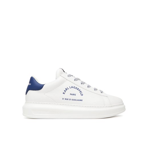 KARL LAGERFELD Sneakersy KL52538K Granatowy ze sklepu MODIVO w kategorii Buty sportowe męskie - zdjęcie 184650116
