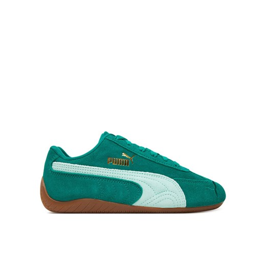 Puma Sneakersy Speedcat Og Jr 401698 12 Zielony ze sklepu MODIVO w kategorii Buty sportowe dziecięce - zdjęcie 184650117