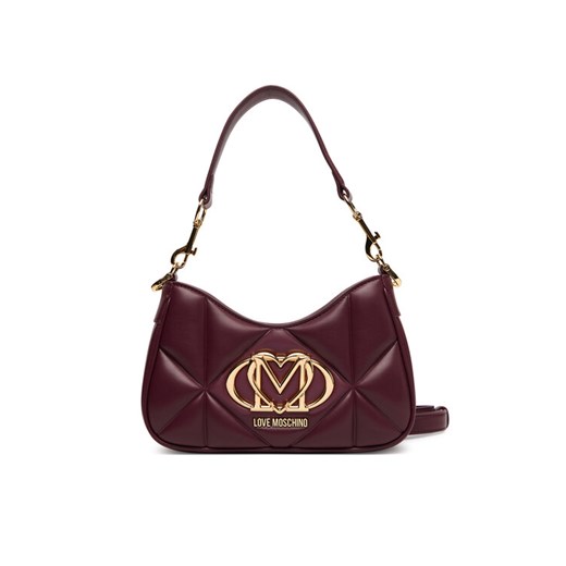 LOVE MOSCHINO Torebka JC4080PP1NLC0552 Bordowy ze sklepu MODIVO w kategorii Torebki damskie - zdjęcie 184650146