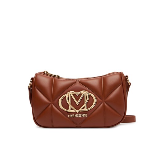 LOVE MOSCHINO Torebka JC4083PP1NLC0312 Brązowy ze sklepu MODIVO w kategorii Listonoszki - zdjęcie 184650167