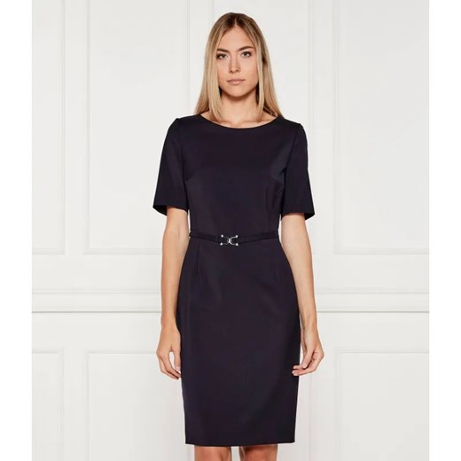 BOSS BLACK Wełniana sukienka Daleah ze sklepu Gomez Fashion Store w kategorii Sukienki - zdjęcie 184651677