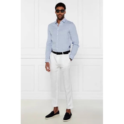 Joop! Spodnie Lester | Loose fit | z dodatkiem lnu Joop! 52 okazja Gomez Fashion Store