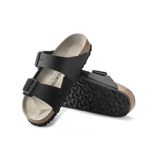 Birkenstock Klapki &quot;Arizona Split&quot; w kolorze czarnym 38 okazja Limango Polska