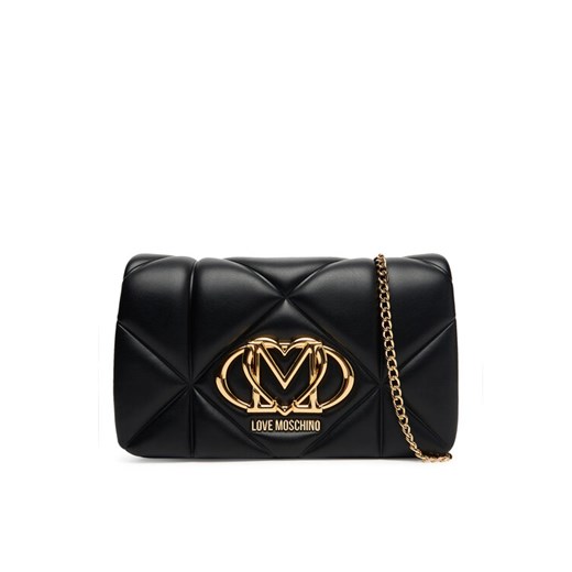Torebka LOVE MOSCHINO JC4043PP1NLC0000 Czarny ze sklepu eobuwie.pl w kategorii Kopertówki - zdjęcie 184652185