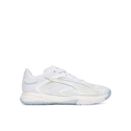 Buty halowe Puma Accelerate Nitro Sqd 4 108440 02 Biały ze sklepu eobuwie.pl w kategorii Buty sportowe męskie - zdjęcie 184652186