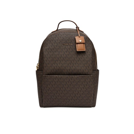 Plecak MICHAEL Michael Kors Sable 30T5G3XB3B Brązowy ze sklepu eobuwie.pl w kategorii Plecaki - zdjęcie 184652218