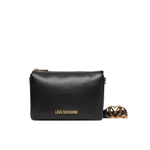 Torebka LOVE MOSCHINO JC4075PP1NLF0000 Czarny ze sklepu eobuwie.pl w kategorii Listonoszki - zdjęcie 184652227