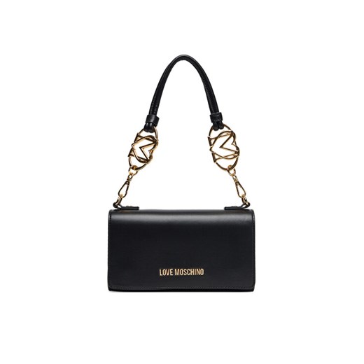 Torebka LOVE MOSCHINO JC4051PP1NLF0000 Czarny ze sklepu eobuwie.pl w kategorii Listonoszki - zdjęcie 184652269