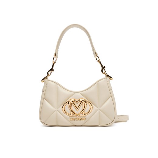 LOVE MOSCHINO Torebka JC4080PP1NLC0110 Beżowy ze sklepu MODIVO w kategorii Torebki damskie - zdjęcie 184653388