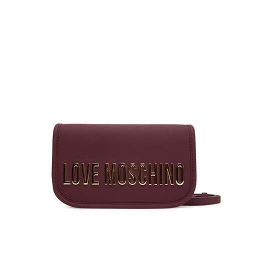 LOVE MOSCHINO Torebka JC4028PP1NKD0552 Bordowy ze sklepu MODIVO w kategorii Listonoszki - zdjęcie 184653417