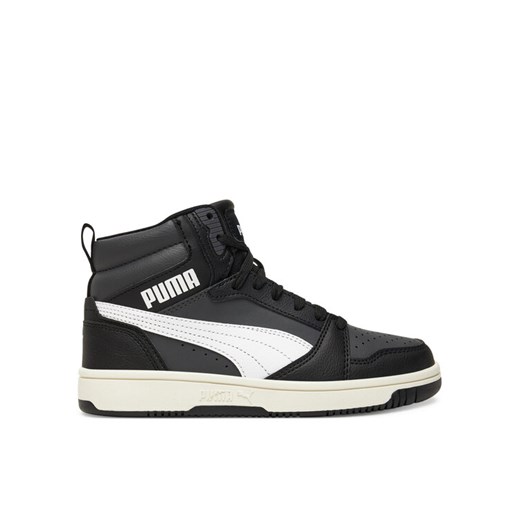 Puma Sneakersy Rebound V6 Mid Jr 393831 29 Czarny ze sklepu MODIVO w kategorii Buty sportowe dziecięce - zdjęcie 184653427