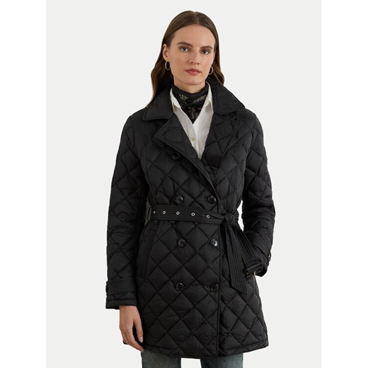 LAUREN RALPH LAUREN Kurtka puchowa 297979514001 Czarny Straight Fit ze sklepu MODIVO w kategorii Kurtki damskie - zdjęcie 184653435