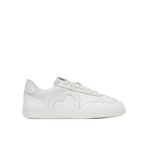 LOVE MOSCHINO Sneakersy JA15112G1NIA010041 Biały ze sklepu MODIVO w kategorii Buty sportowe damskie - zdjęcie 184653477