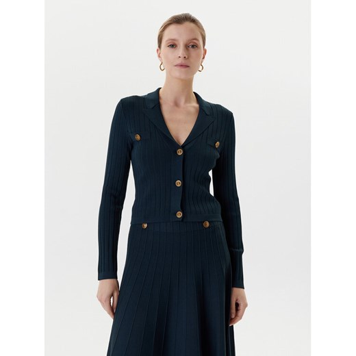 Guess Kardigan W5YR11 Z0130 Zielony Regular Fit ze sklepu MODIVO w kategorii Swetry damskie - zdjęcie 184653499