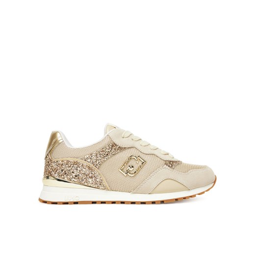 Liu Jo Sneakersy Maxi Wonder Low 02 BF5015 TX493 Beżowy ze sklepu MODIVO w kategorii Buty sportowe damskie - zdjęcie 184653508