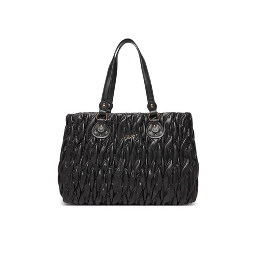 Liu Jo Torebka Ecs M Tote AF5014 E0457 Czarny ze sklepu MODIVO w kategorii Torby Shopper bag - zdjęcie 184653537