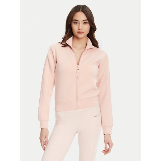Guess Bluza V2YQ17 K7UW2 Różowy Regular Fit ze sklepu MODIVO w kategorii Bluzy damskie - zdjęcie 184653556