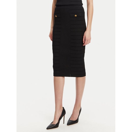 Guess Spódnica ołówkowa W5YD66 Z0130 Czarny Slim Fit ze sklepu MODIVO w kategorii Spódnice - zdjęcie 184653569
