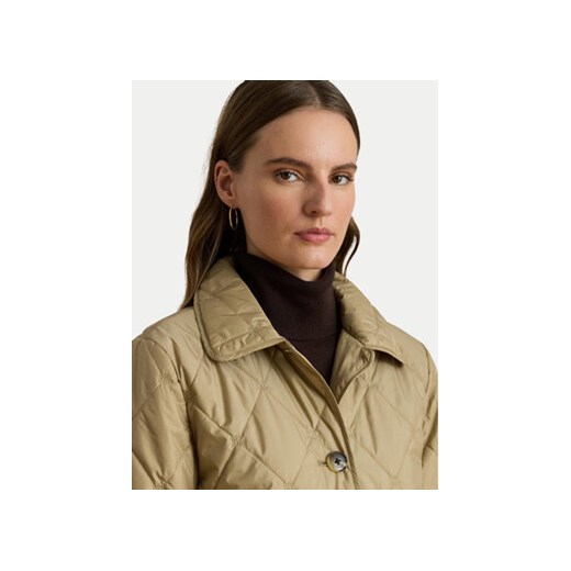 LAUREN RALPH LAUREN Kurtka puchowa 297980103002 Beżowy Straight Fit ze sklepu MODIVO w kategorii Kurtki damskie - zdjęcie 184654168