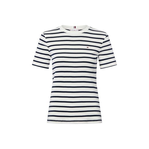 Tommy Hilfiger Koszulka damska Kobiety Bawełna écru w paski ze sklepu vangraaf w kategorii Bluzki damskie - zdjęcie 184655046