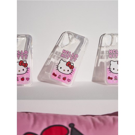 Sinsay - Etui na iPhone 16 Hello Kitty - różowy ze sklepu Sinsay w kategorii Etui - zdjęcie 184656317