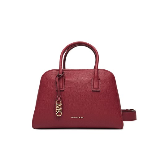 Torebka MICHAEL Michael Kors 30S5G9QS6L Bordowy ze sklepu eobuwie.pl w kategorii Kuferki - zdjęcie 184656416