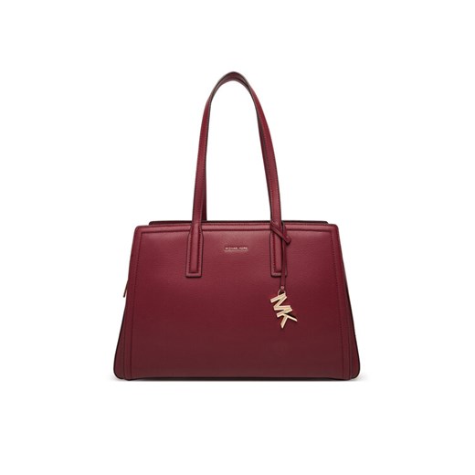 Torebka MICHAEL Michael Kors Laila 30S5G9IT2L Bordowy ze sklepu eobuwie.pl w kategorii Kuferki - zdjęcie 184656425