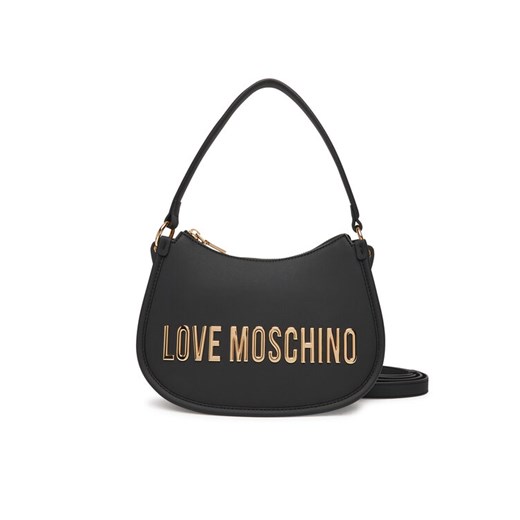 Torebka LOVE MOSCHINO JC4027PP1NKD0000 Czarny ze sklepu eobuwie.pl w kategorii Listonoszki - zdjęcie 184656435