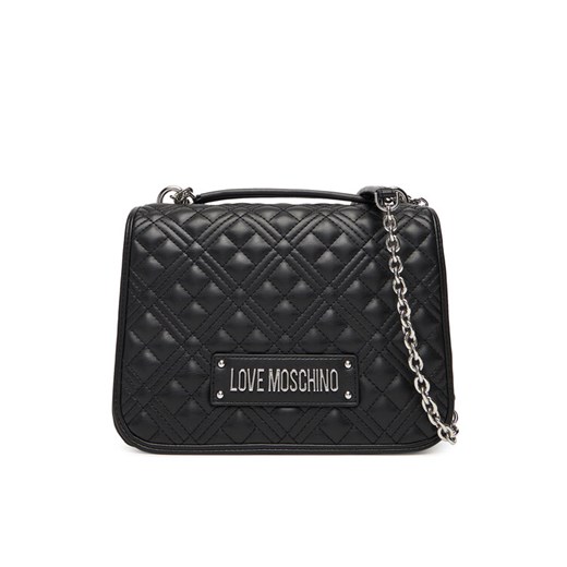 Torebka LOVE MOSCHINO JC4000PP1NLA000B Czarny ze sklepu eobuwie.pl w kategorii Listonoszki - zdjęcie 184656438
