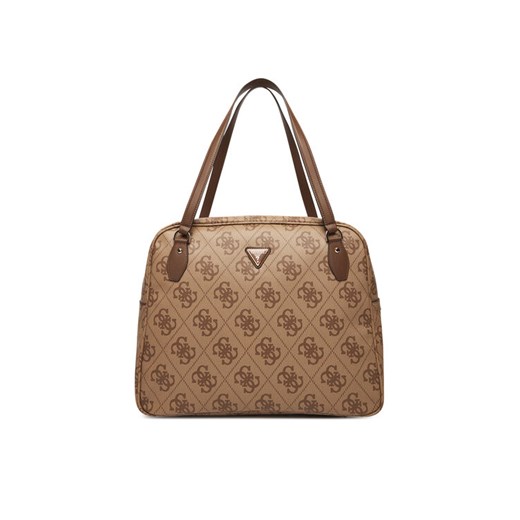 Torba Guess Berta Travel TWOB86 88916 Brązowy ze sklepu eobuwie.pl w kategorii Kuferki - zdjęcie 184656458