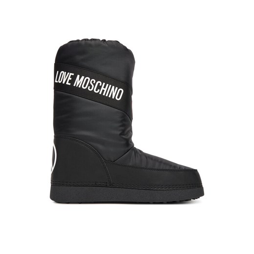 Śniegowce LOVE MOSCHINO JA24032G1NISA000 Czarny ze sklepu eobuwie.pl w kategorii Śniegowce damskie - zdjęcie 184656459