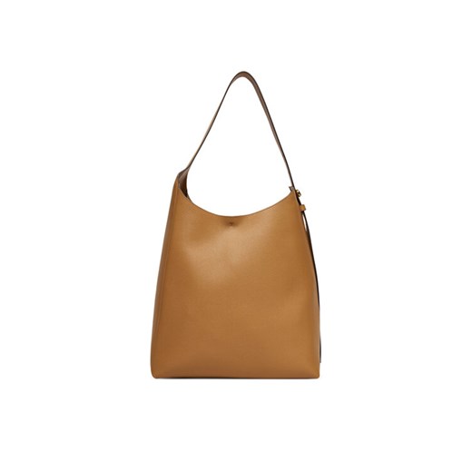 Torebka Tory Burch Romy Hobo 170964 Brązowy ze sklepu eobuwie.pl w kategorii Torby Shopper bag - zdjęcie 184656496