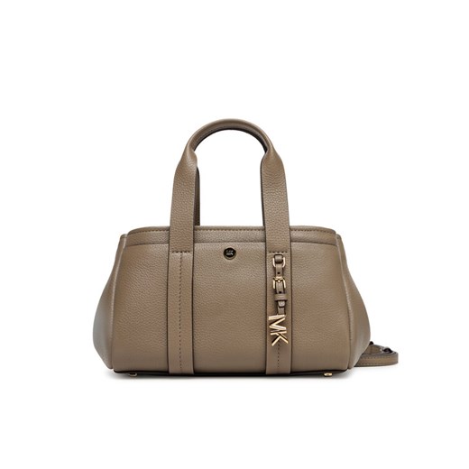 Torebka MICHAEL Michael Kors Romee XS 32T5G1ZC1L Beżowy ze sklepu eobuwie.pl w kategorii Kuferki - zdjęcie 184656505
