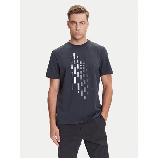 BOSS T-Shirt GRX Zone 50543808 Granatowy Regular Fit ze sklepu MODIVO w kategorii T-shirty męskie - zdjęcie 184657318