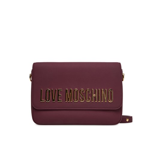 LOVE MOSCHINO Torebka JC4023PP1NKD0552 Bordowy ze sklepu MODIVO w kategorii Listonoszki - zdjęcie 184657415