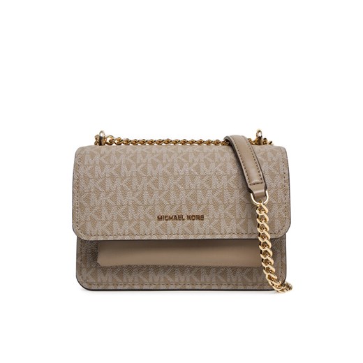 MICHAEL Michael Kors Torebka Claire  32R5GC7C1V Beżowy ze sklepu MODIVO w kategorii Kopertówki - zdjęcie 184657435