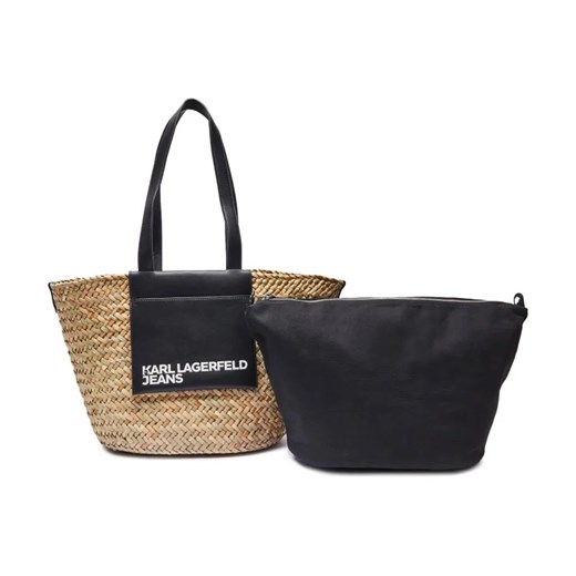 Karl Lagerfeld Jeans Shopperka + saszetka ze sklepu Gomez Fashion Store w kategorii Torby Shopper bag - zdjęcie 184658809
