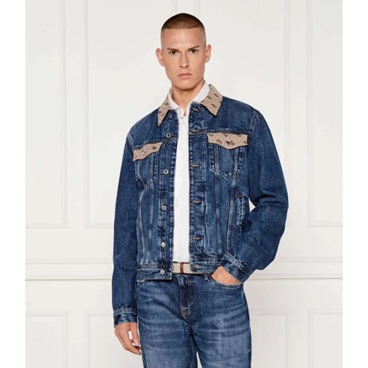 GUESS Jeansowa kurtka DILLON | Regular Fit ze sklepu Gomez Fashion Store w kategorii Kurtki męskie - zdjęcie 184658829
