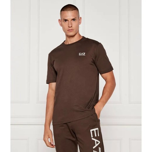 EA7 T-shirt | Regular Fit ze sklepu Gomez Fashion Store w kategorii T-shirty męskie - zdjęcie 184658845