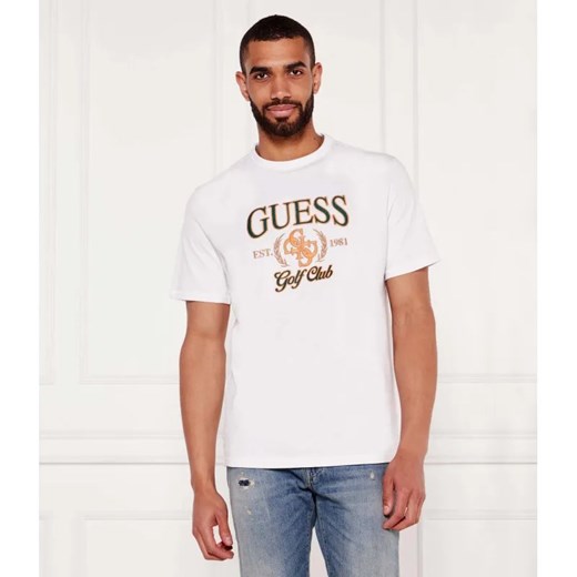 GUESS T-shirt | Regular Fit ze sklepu Gomez Fashion Store w kategorii T-shirty męskie - zdjęcie 184658875